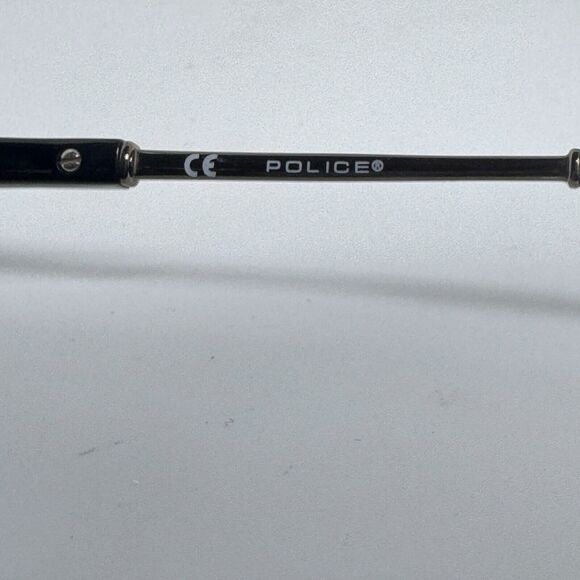 Police Eyeglasses Frames V1791 COL. 722 Grey Brown Rectangular 51-19-135 H15596 - Picture 6 of 8